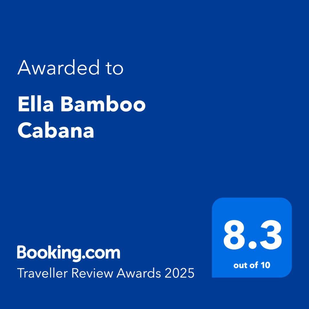 Ella Bamboo Cabana Buitenkant foto